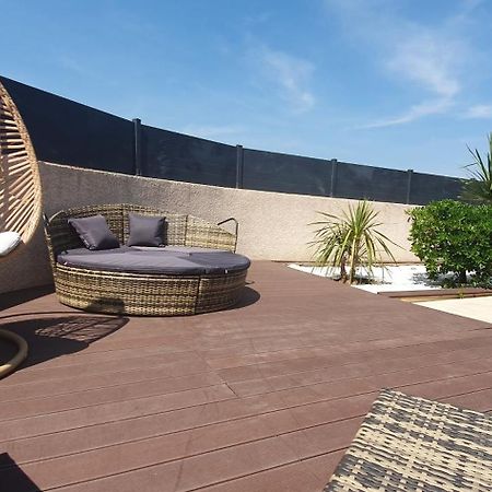 La Villa de l'Olivier piscine privée et parking Carcassonne Extérieur photo
