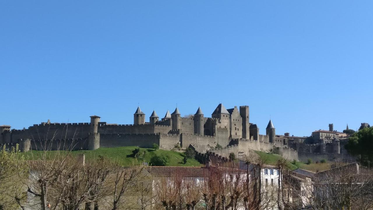 La Villa de l'Olivier piscine privée et parking Carcassonne Extérieur photo