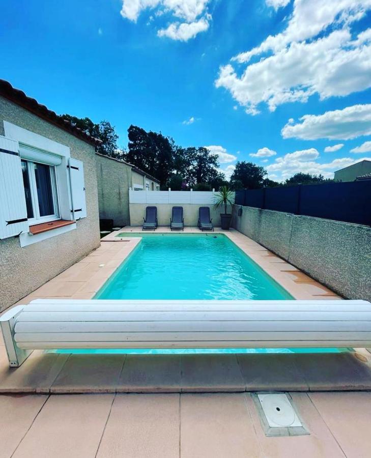 La Villa de l'Olivier piscine privée et parking Carcassonne Extérieur photo
