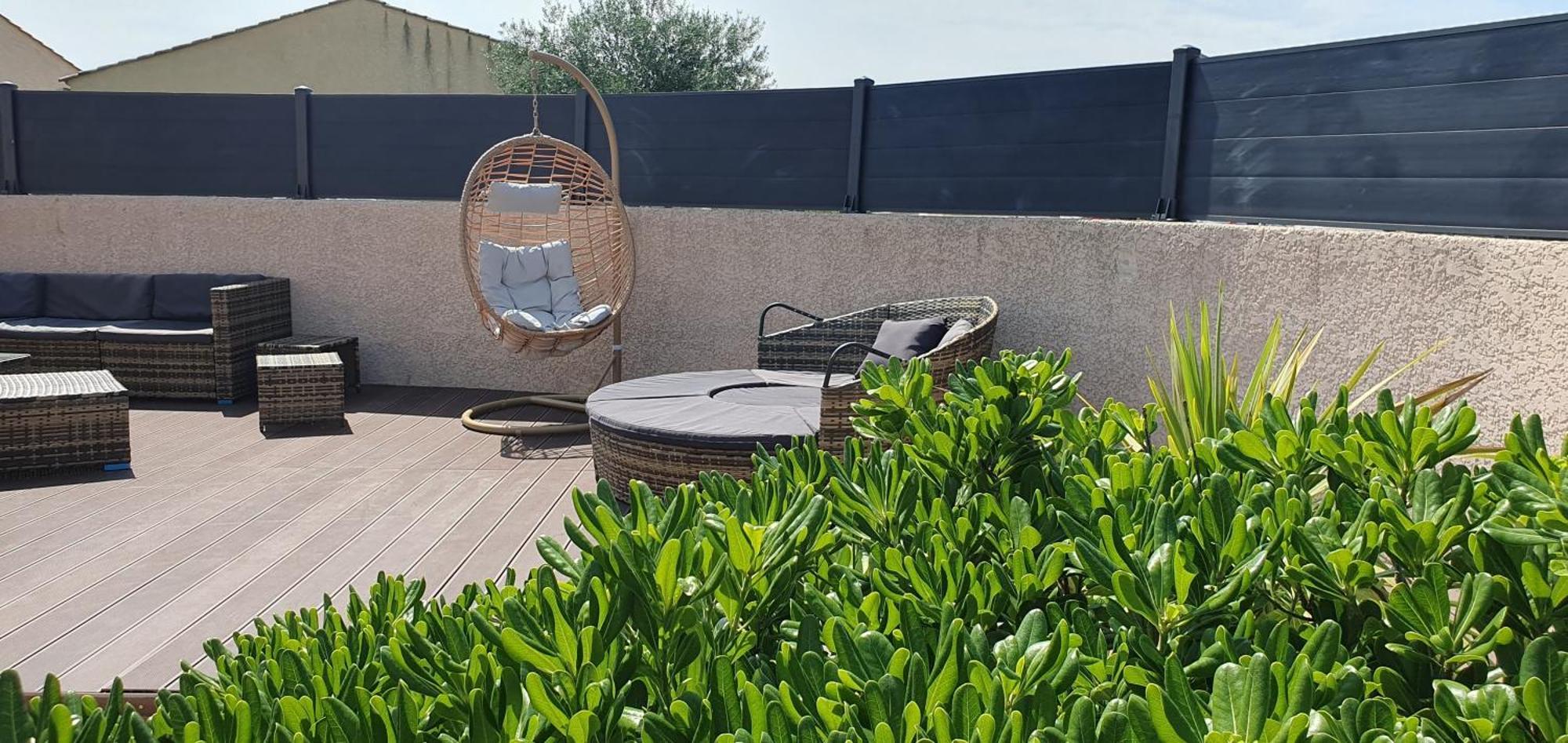 La Villa de l'Olivier piscine privée et parking Carcassonne Extérieur photo